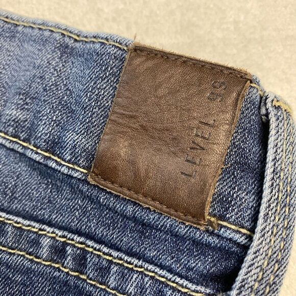 LEVEL 99 ANTHROPOLOGIE DENIM SHORTS JAIMEE BERMUDA ROLL UP HEM - Picture 9 of 12